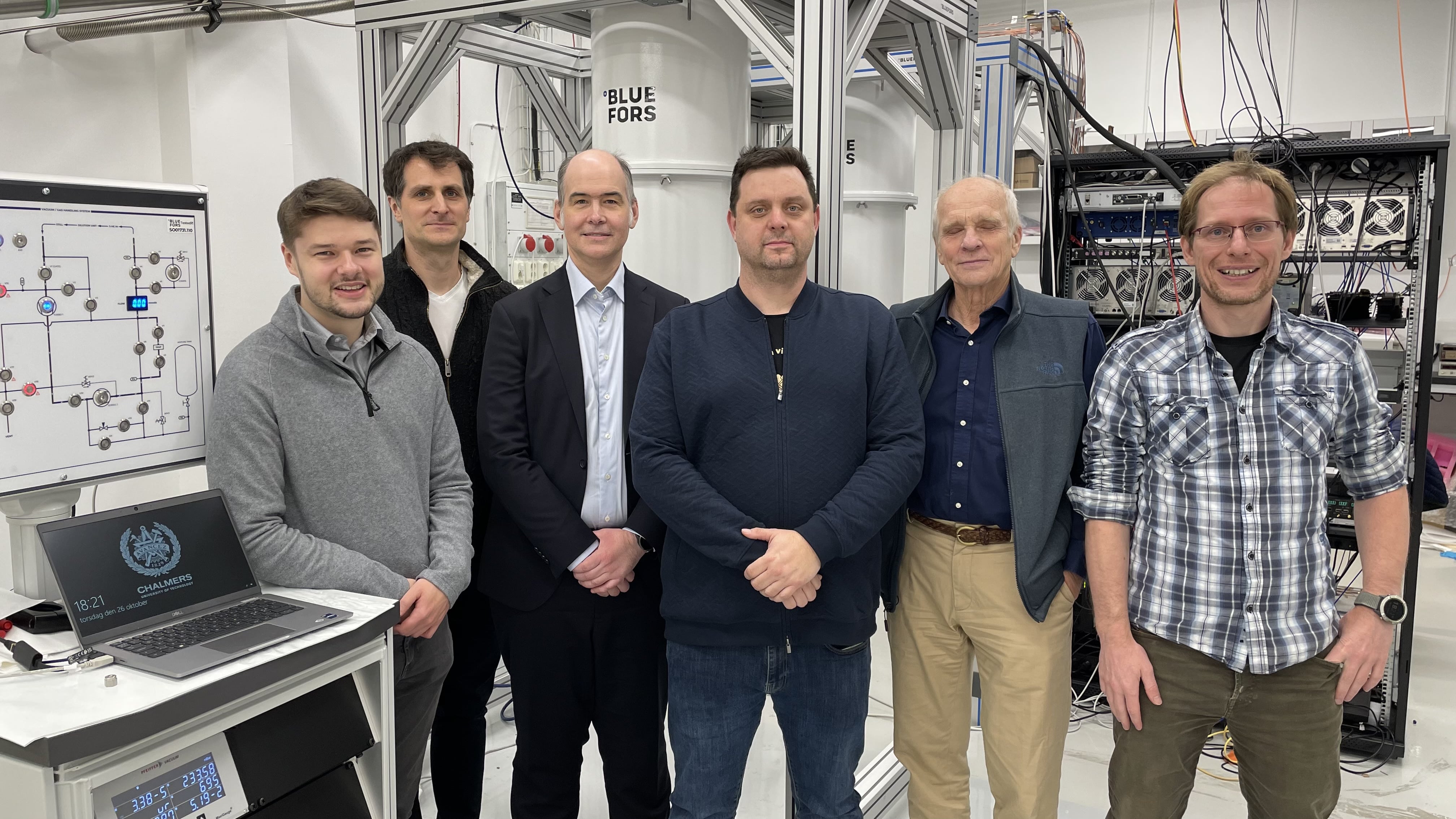 The NordIQuEst team present in Gothenburg visiting QAL9000